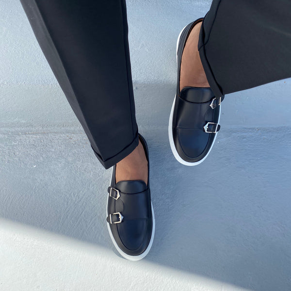 HOW TO STYLE YOUR MONK STRAP SNEAKERS.