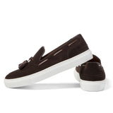 TASSEL SPORT SLIP ON | BROWN