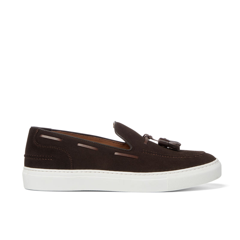 TASSEL SPORT SLIP ON | BROWN